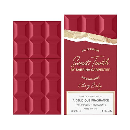 Sabrina Carpenter Cherry Baby - Long-lasting Perfume for Women - Sweet Floral Fragrance with notes of Cherry & Plum - Vegan - Red Poppy, Peony Scent - 1 Fl Oz (30 mL)