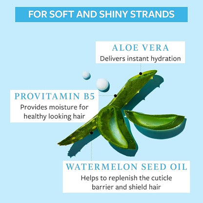 FUNCTION OF BEAUTY Customizable Leave-In Milk Mist for Straight Hair, 7 oz Each (2-Pack) - Leave In Conditioner With Aloe Vera, Sulfate-Free, Infuses Hydration for Weightless Shine