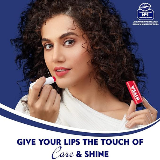 Nivea Lip Care Fruity Shine Strawberry, 4.8g 4.8g
