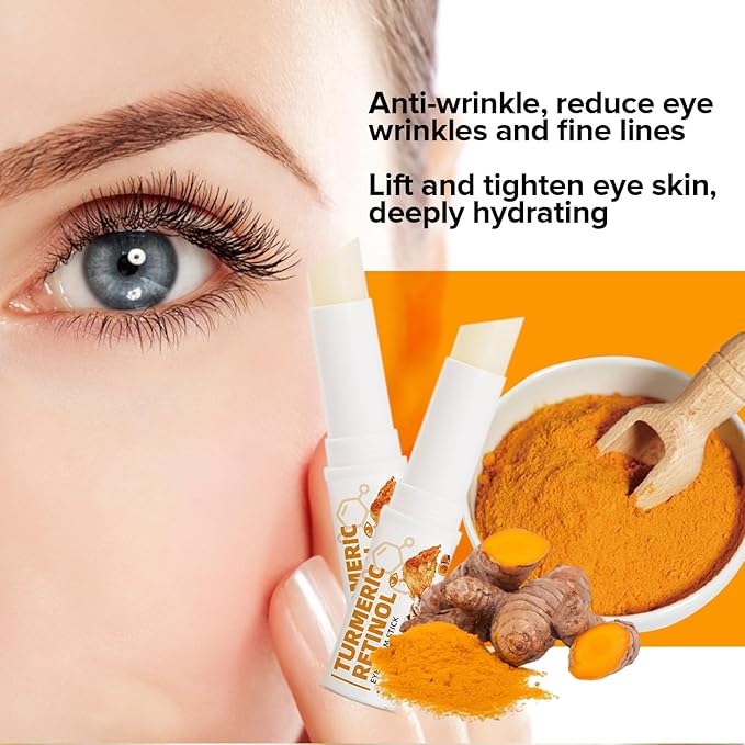 Turmeric retinol eye stick,eye balm