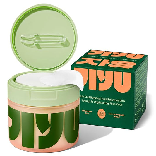 Korean Skincare Anti-Aging, Dark Spot & Wrinkle Minimizing Toner Pads - Hydrating with Snail Mucin, Centella Asiatica, Niacinamide, Peptides - For Polished & Youthful Skin - 100 Count