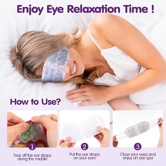 60 pcs disposable steam eye