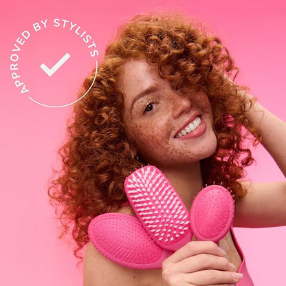 Wet Brush Original Detangler Hair Brush, Amazon Exclusive Aqua- Ultra-Soft IntelliFlex Bristles-Detangling Hairbrush Glides Through Tangles - All Hair Types (Wet & Dry Hair) - Women & Men (Pack of 2)
