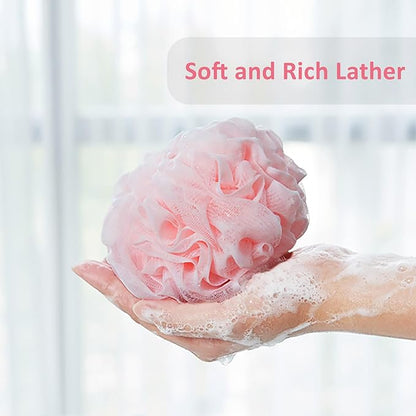 5 piece exfoliating loofah set