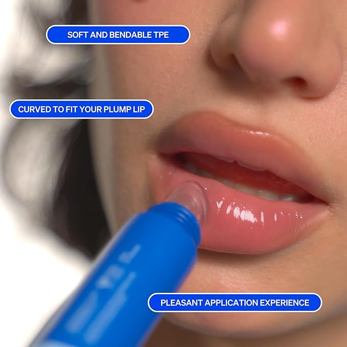 LipLock Jelly Serum for Dry Lips, Long-Lasting, Hydrating, Plumping, Glossy Mask with Rose PDRN, Carrot Collagen, Pillow Peptide, Moisturizing Tinted Lip Balm. (Crystal Clear)