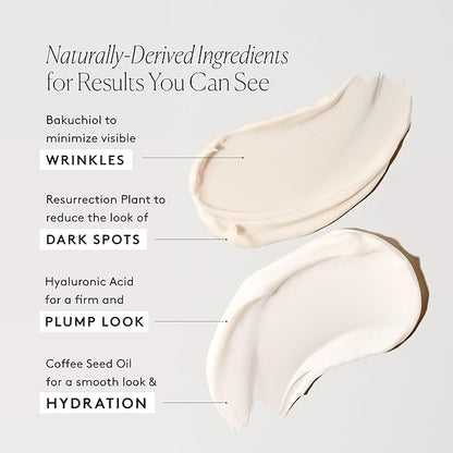 Naked & Thriving The Retinol-Alternative Duo | Restore Ultra-Rich Night Cream (50mL) + Revive Firming Eye Cream (15mL) with Hyaluronic Acid and Bakuchiol (Set of 2)