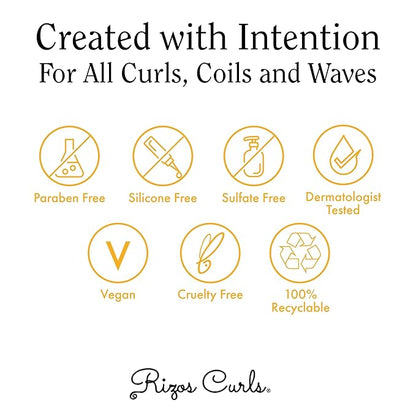 Rizos Curls Detox Scalp Scrub, Exfoliates to Remove Buildup & Excess Oil, Soothes Itchy Scalp, Detoxifying & Clarifying with Pink Clay, Aloe Vera & Peppermint Oil, All Hair Types 1a - 4c, 8.4 oz