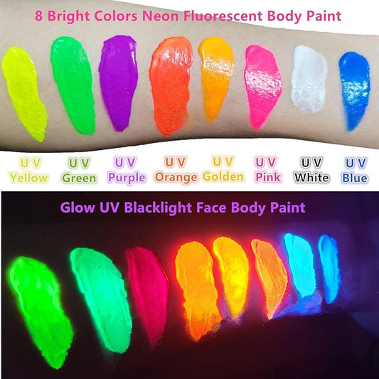 Go Ho Neon Yellow Body Paint 2.37oz