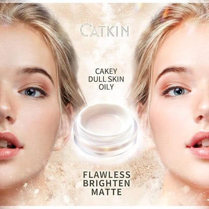 CATKIN Dreamworld Air Makeup Loose Powder Setting Finishing (C01 Natural)