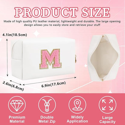 Personalized initial letter patch makeup