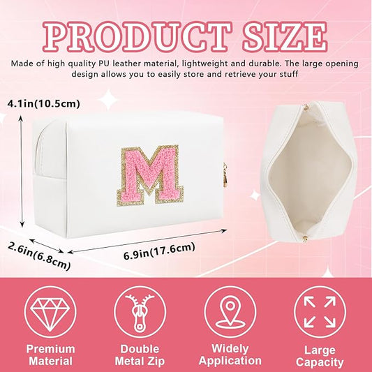 Personalized initial letter patch makeup