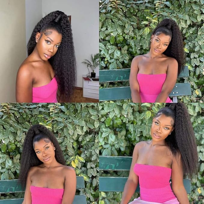 Swiss Lace HD Lace Hairline Real Human Virgin Hair 4Pcs Natural Color