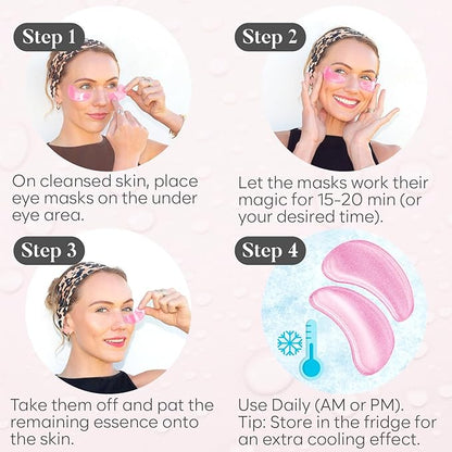 Rose eye mask (30 pairs)