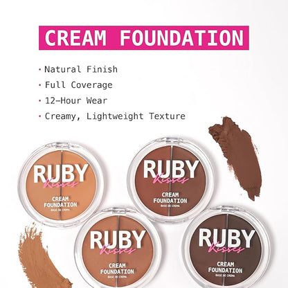 Ruby Kisses 3D Face Creator Cream Foundation & (Level 5)