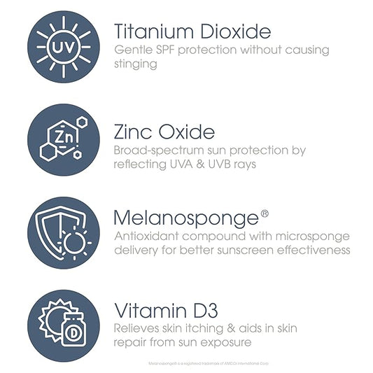 Glowbiotics Tinted Reef-Safe Sunscreen SPF 30: Non-Greasy, Breathable, Daily Broad Spectrum UVA/UVB Mineral Formula, 2 Fl Oz