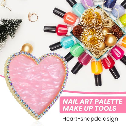 Sibba Resin Nail Art Palette, Golden Edge Nail