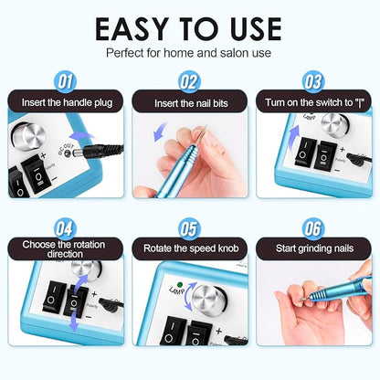 Subay professional nail drill electric