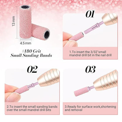 Melodysusie 50 pcs nail drill