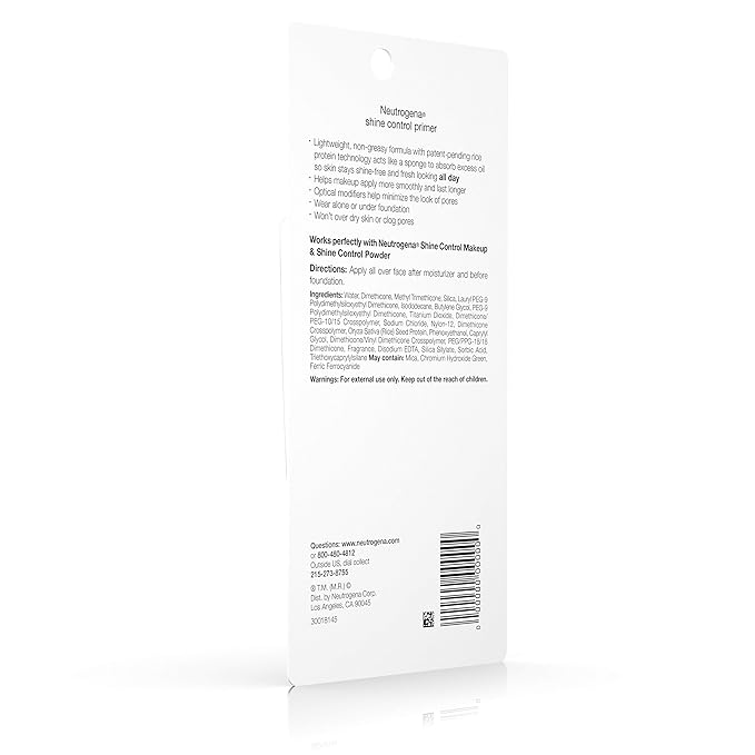 Neutrogena Shine Control Primer, 1 Ounce