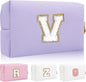Personalized initial letter patch makeup