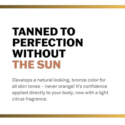 Fake Bake Original Self-Tanning Lotion Lasting Natural Looking Sunless Tanner For All Skin Tones Women & Men - Streak Free, Flawless Glow Includes Gloves For Easy Application - 6 oz