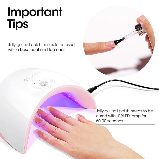 Gellen Nude Pink Gel Nail