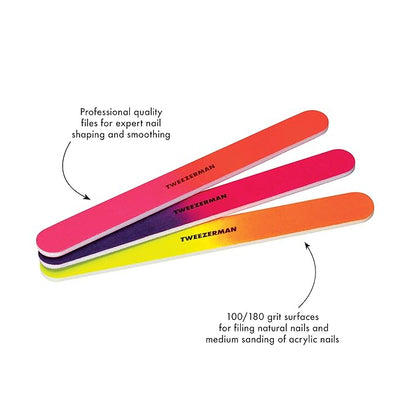 Tweezerman piece neon hot nail