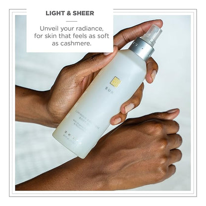 Zents Luminous Cashmere Body Oil (Fragrance-Free) | Moisturizing Body Oil with Vitamin E & Organic Coconut Oil | Softens & Smooths Skin | 8 fl oz