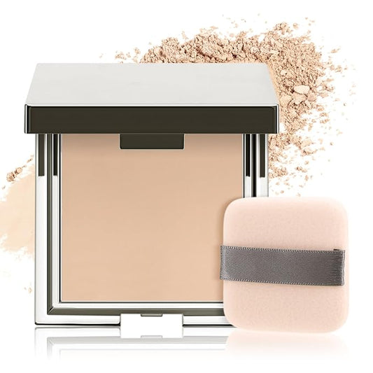 Boobeen Matte Face Finishing Powder, Smooth Setting Pressed