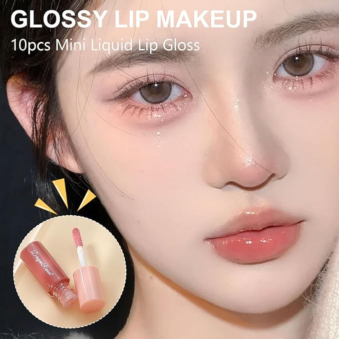 10 Colors Lip Tint Stain Mini Liquid Lipstick