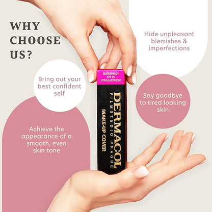 Dermacol - Full Coverage Foundation, Liquid Makeup Matte Shade 225 30g
