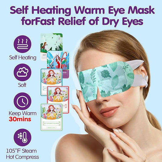 60 pcs disposable steam eye