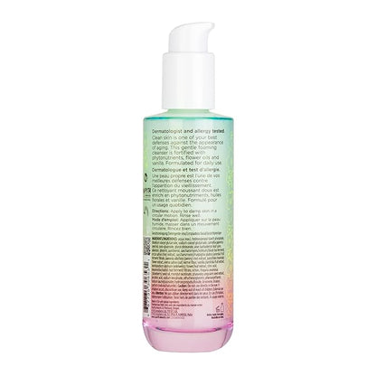 Pacifica Future Youth Foaming Face Wash - Hydrating Anti-Aging Cleansing Gel, Dermatologist Tested Gentle Facial Cleanser, Alcohol-Free Vegan Formula for All Skin Types Clean Beauty Cruelty-Free 4.7oz