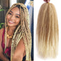 Marley Twist Braiding Hair 18 Inch 8 Packs – Long-Lasting Marley Hair, Fluffy&Tangle-Free Cuban Twist Hair for Braiding, Natural Look Synthetic Spring Afro Kinky Twist Hair Extensions (27/613)