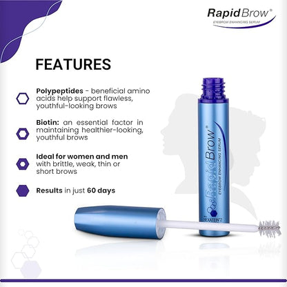 Eyebrow Enhancing Serum, 3ml /0.1 Fluid Ounce clear