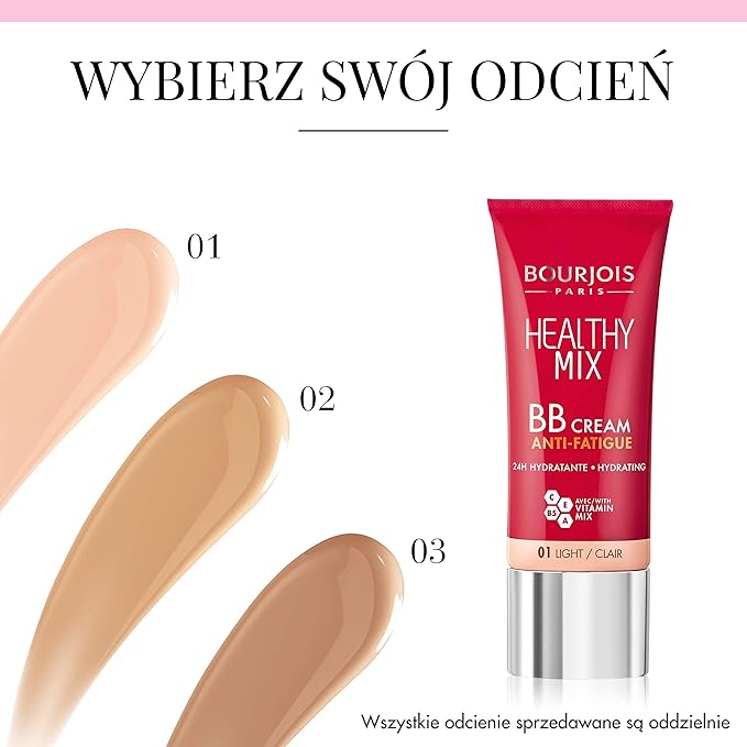 Bourjois Healthy Mix Bb Cream 02 Medium 30Ml 30Ml