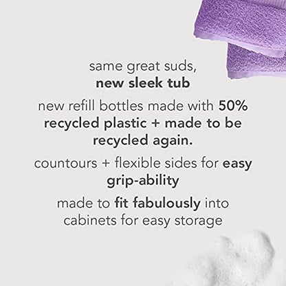 Method Foaming Hand Soap Refill, French Lavender, Recyclable Bottle, Biodegradable Formula, 28 fl oz (Pack of 4)