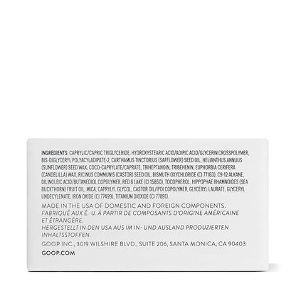 goop Beauty Cream Blush | Sheer Pop of Color for Lips & Cheeks | Vitamin C, Vitamin E & Safflower Oil | Natural Makeup for Glowing Skin | 0.5 oz | Venus - Translucent Fushsia