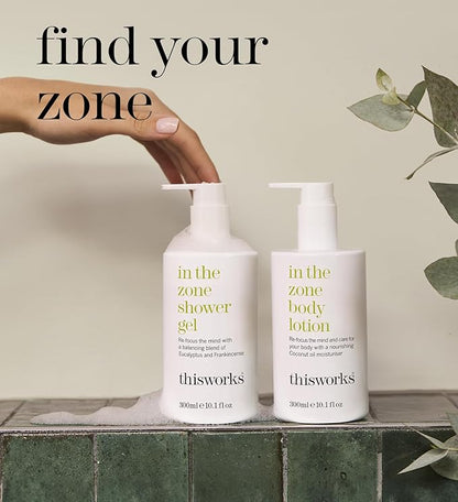 THISWORKS In The Zone Body Lotion, Natural Therapeutic Lotion, 300ml, 10.1 fl. oz