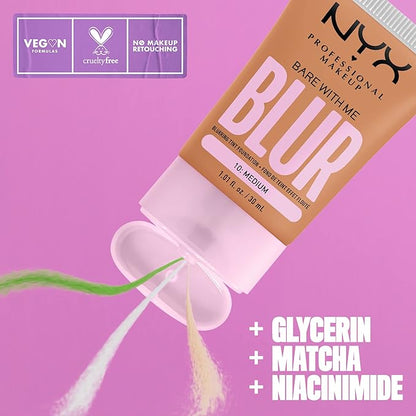 NYX PROFESSIONAL MAKEUP Bare With Me Blur Skin - Medium