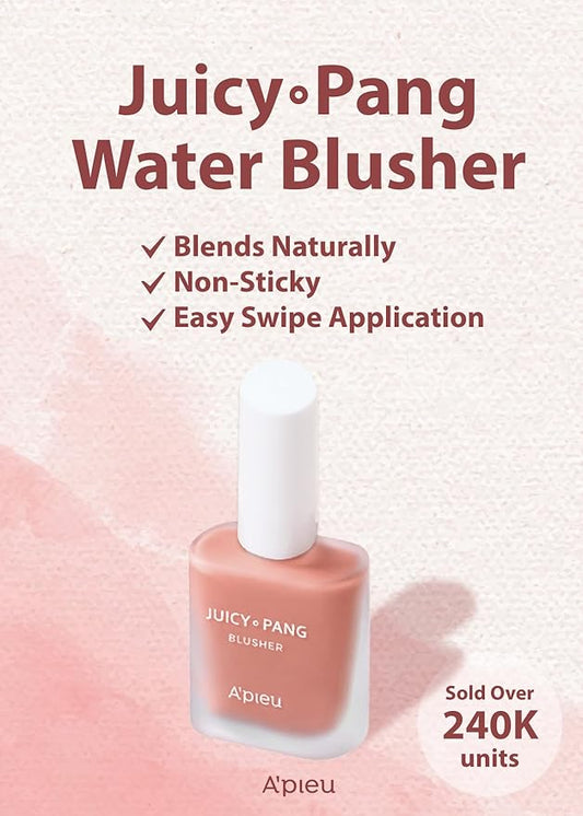A'PIEU JUICY-PANG WATER BLUSHER (BE01 - Fig Pearl) Beauty Makeup