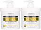Advanced Clinicals Retinol Body Lotion & Face Moisturizer | Visible Anti Aging Skin Care Retinol Body Cream For Women & Men Targets Look Of Fine Lines, Wrinkles & Crepe Looking Dry Skin, 16OZ, 2-Pack