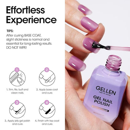 Gellen Jelly Gel Nail Polish