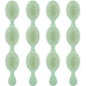 Bridesmaid Proposal Gifts 8pcs Mini Travel Brush bachelorette party accessories Cute hair Brush for Wedding Party Favors for Wedding Party Favors (Sage Green, 12pcs)