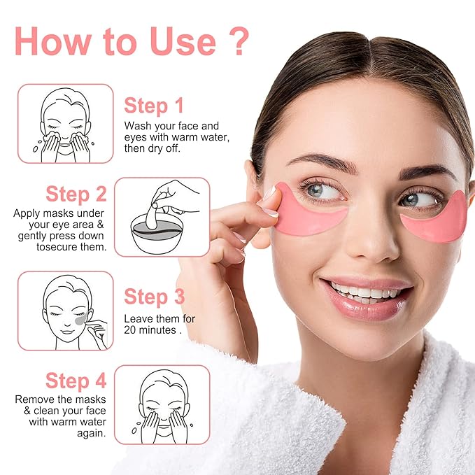 Eye mask-30 pairs rose under