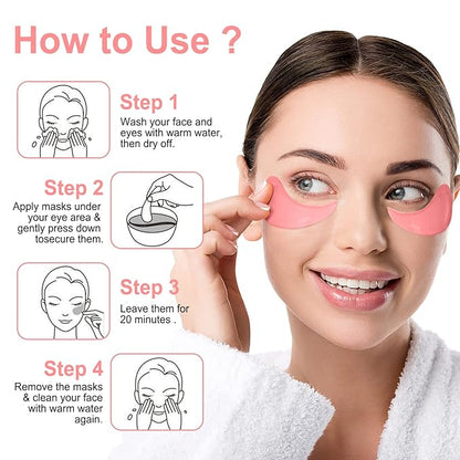 Eye mask-30 pairs rose under