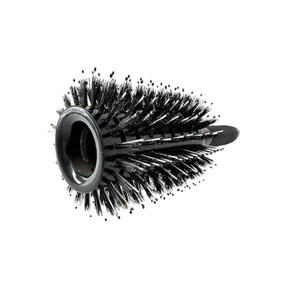 Phillips Brush Luxe Monster Vent 3 Poly-Tipped Professional Hair Brush (3.5” Diameter Barrel) – Black & Rose Gold Vented Hairbrush, Mixed Boar Hair & Poly-Tipped Nylon Bristles