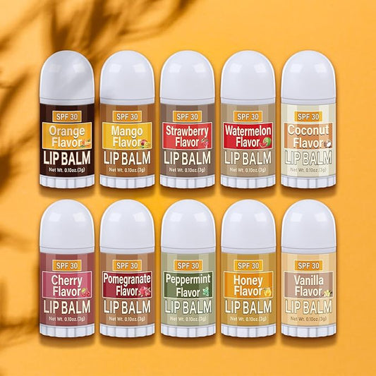 150 Pcs Mini Sunscreen Lip Balms Bulk Spf 30 Lip Balms Sticks with Sunscreen Teacher Nurse Volunteer Employee Appreciation Gifts Bulk Staff Team End of Year Coworkers Gifts for Women Men
