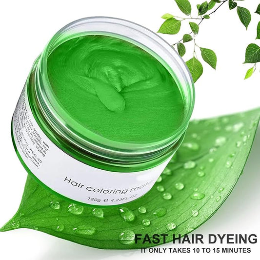 Green Temporary Hair Color, Green