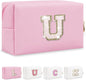 Personalized initial letter patch makeup